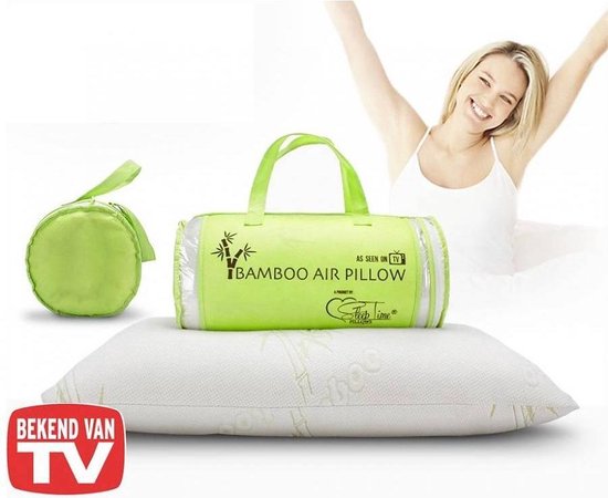 Gezins Deal Pakket met 4 stuks Bamboe pillow hoofdkussens 50x70 cm