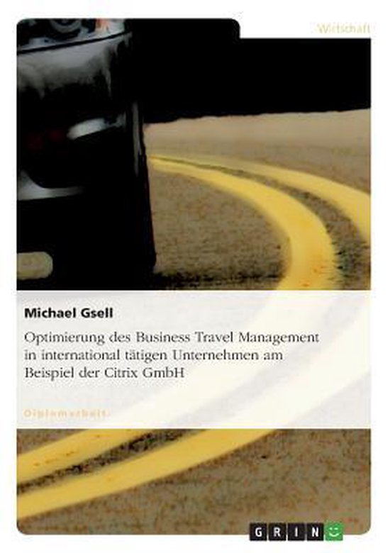 Optimierung Des Business Travel Management in International  ... - cover