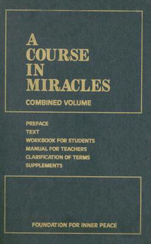 A Course in Miracles - cover