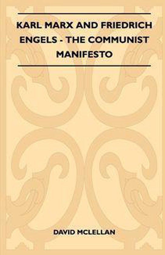 Karl Marx And Friedrich Engels - The Communist Manifesto - cover