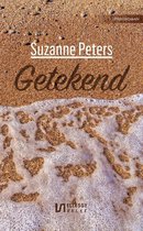 Boekomslag 'Getekend' van Suzanne Peters met een strand en golven.