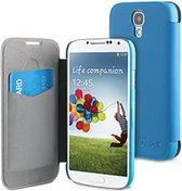 Muvit - Easy Folio Card - Samsung Galaxy S4 - blauw