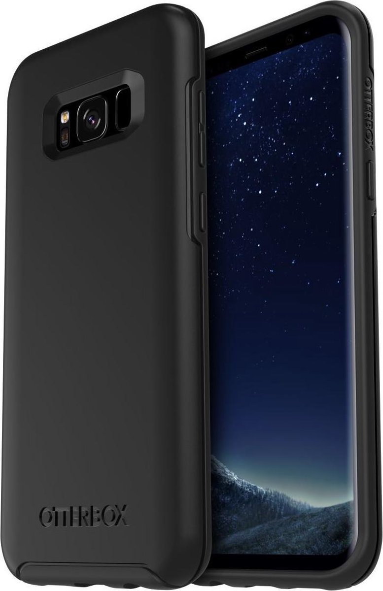 OtterBox Symmetry Back Case - Geschikt voor Samsung Galaxy S8+ (S8 Plus-editie) - Zwart