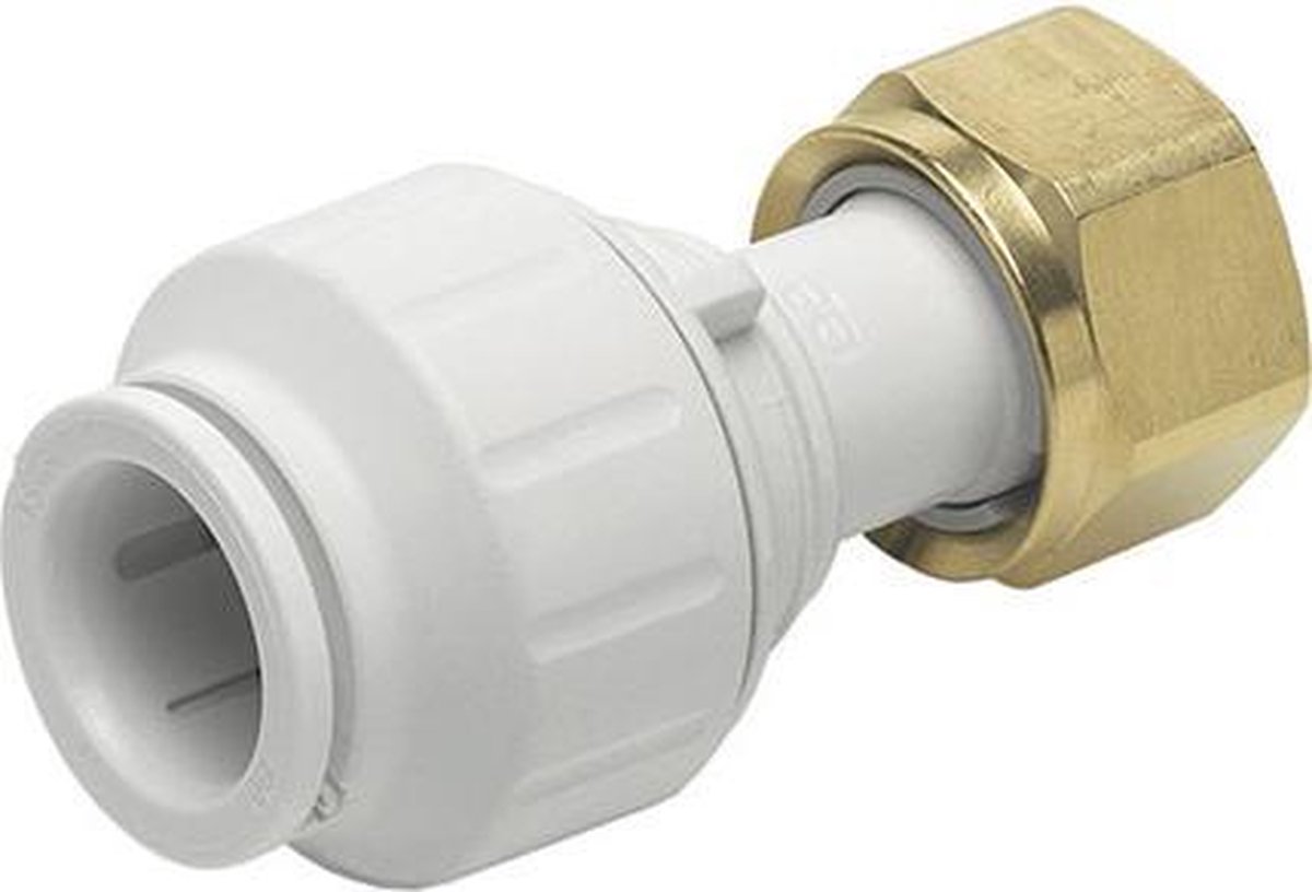 John Guest Speedfit PEMSTC1516 - Schroefbus m wartel - 15 x 3/4" wartel - 5st