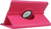 Shop4 - Huawei MediaPad T3 10 Hoes - Rotatie Cover Lychee Roze