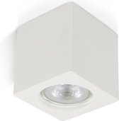 V-TAC VT-727SQ LED-spots - opbouwarmaturen - GU10 - IP20 - wit - Modelnr: - VT-727SQ