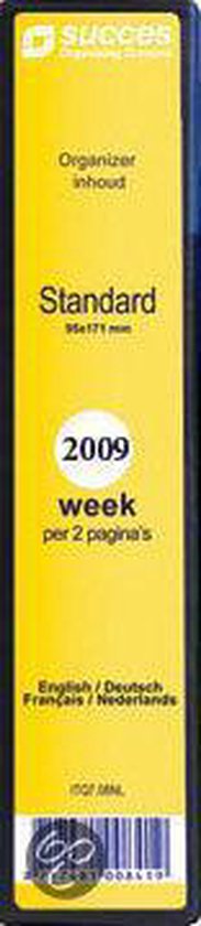Cover van het boek 'Succes agenda vulling Standard 2009'