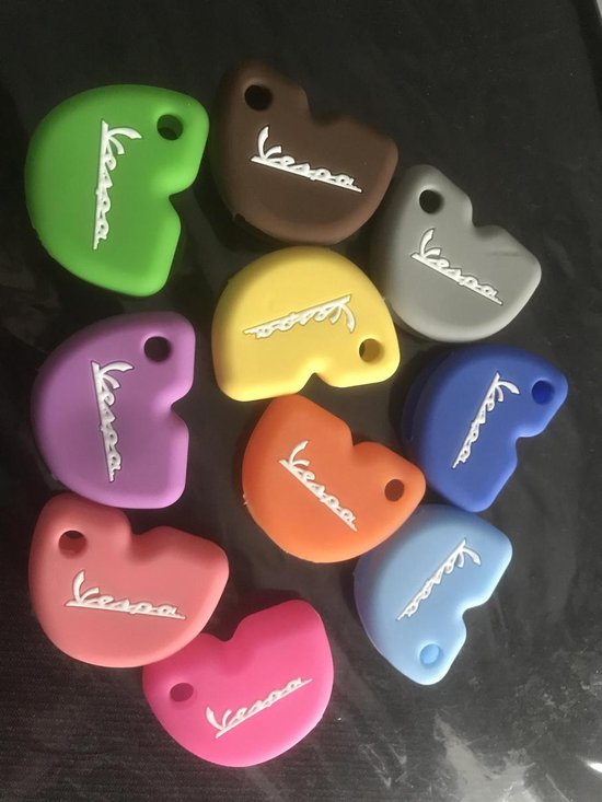 Vespa silicone sleutelhoes Grijs (nardo) | bol.com