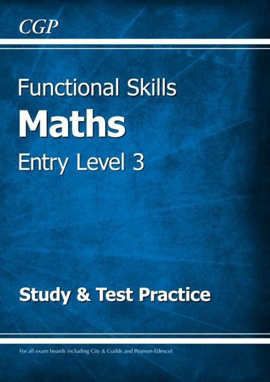 Functional Skills Maths Entry Level 3 - Study & Test Practic ...
