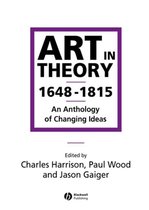 ISBN Art in Theory 1648 - 1815, Art & design, Anglais, 1220 pages