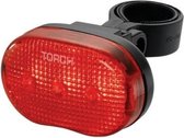 Torch Achterlicht Tail Bright 3 Batterij Led Rood