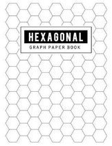 Hexagonal Graph Paper Book