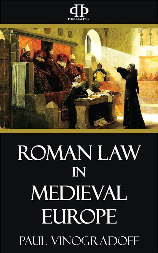 Roman Law in Medieval Europe - cover