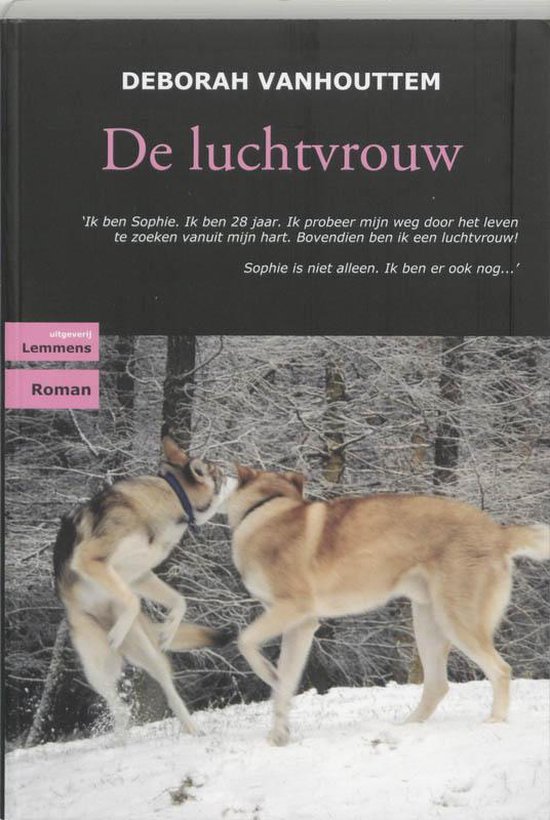 Cover van het boek 'De luchtvrouw' van D. Vanhouttem
