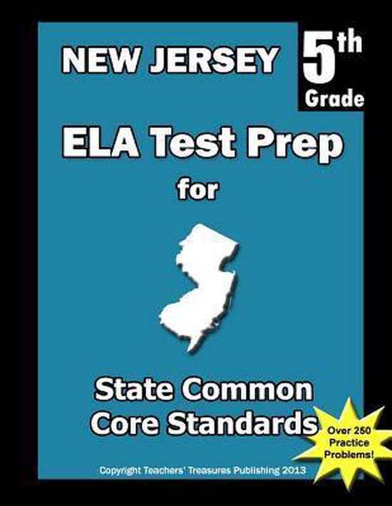 New Jersey 5th Grade Ela Test Prep - cover