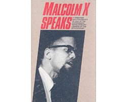 Omslag van Malcolm X Speaks