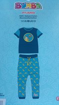 Bumba Pyjama Met Lange Broek En Korte Mouwen, Maat 86/92