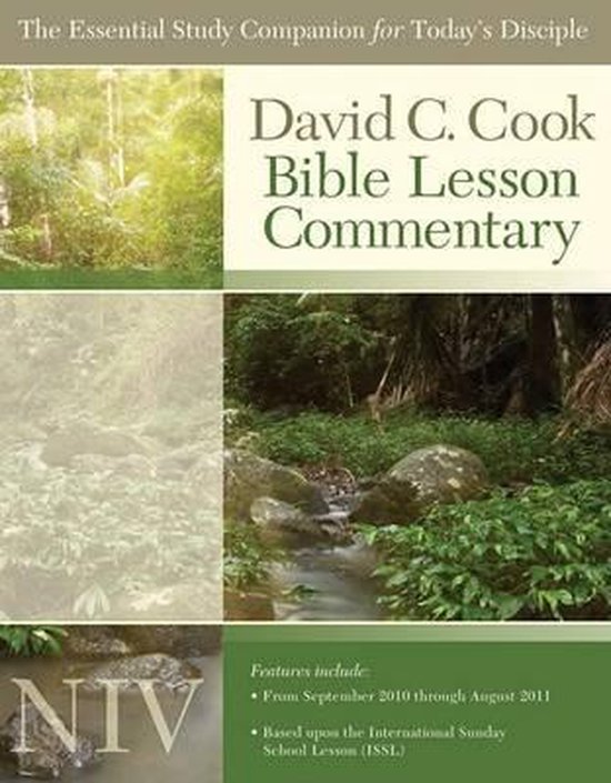 David C. Cook's Bible Lesson Commentary NIV 9781434765833 Dr David