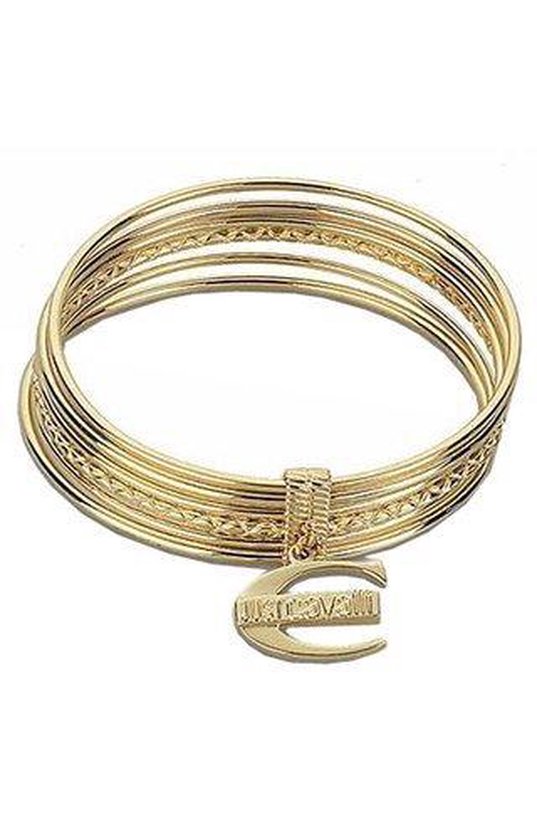 JUST CAVALLI INFINITY armband geel goud pvd edelstaal | bol.com