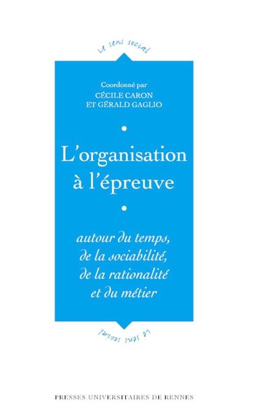 Le sens social - L'organisation à l'épreuve