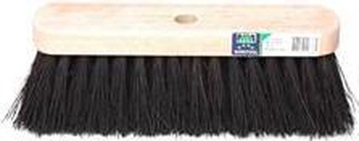 Goedkoopste Bezem FSC 29cm, bassine zwartMM