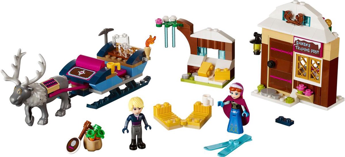LEGO Disney Princess Frozen Slee-avontuur met Anna & Kristoff - 41066 — afbeelding 2