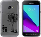MP Case TPU case love print voor Samsung Galaxy Xcover 4 back cover
