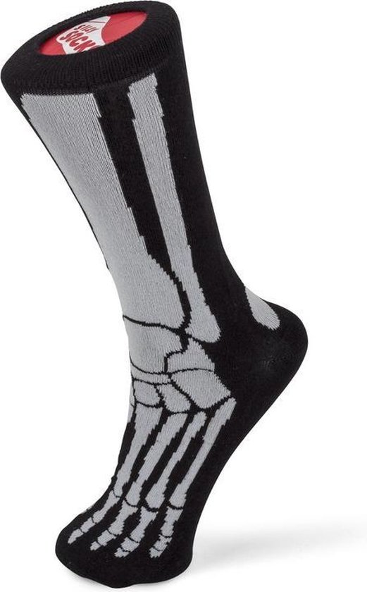 skelet sokken - halloween sokken - horror sokken - maat 37 tot 45 | bol.com