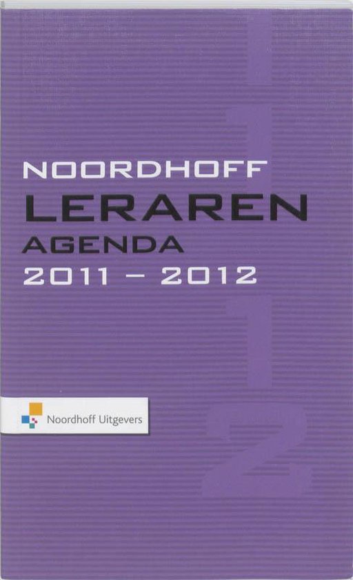 Cover van het boek 'Noordhoff Lerarenagenda  / 2011-2012'
