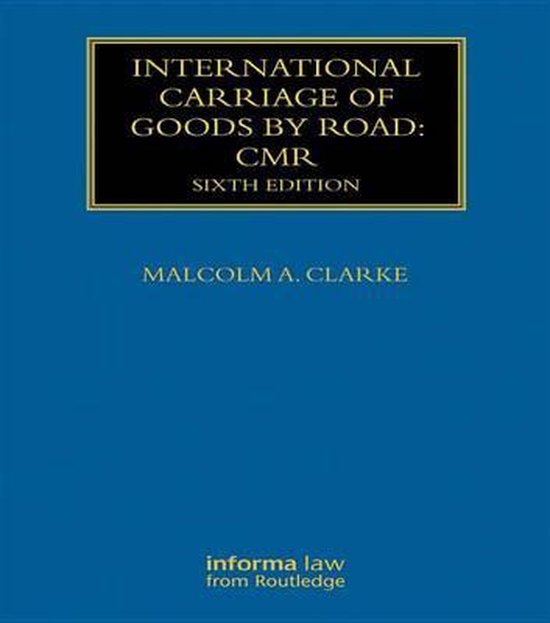 International Carriage of Goods by Road - cover