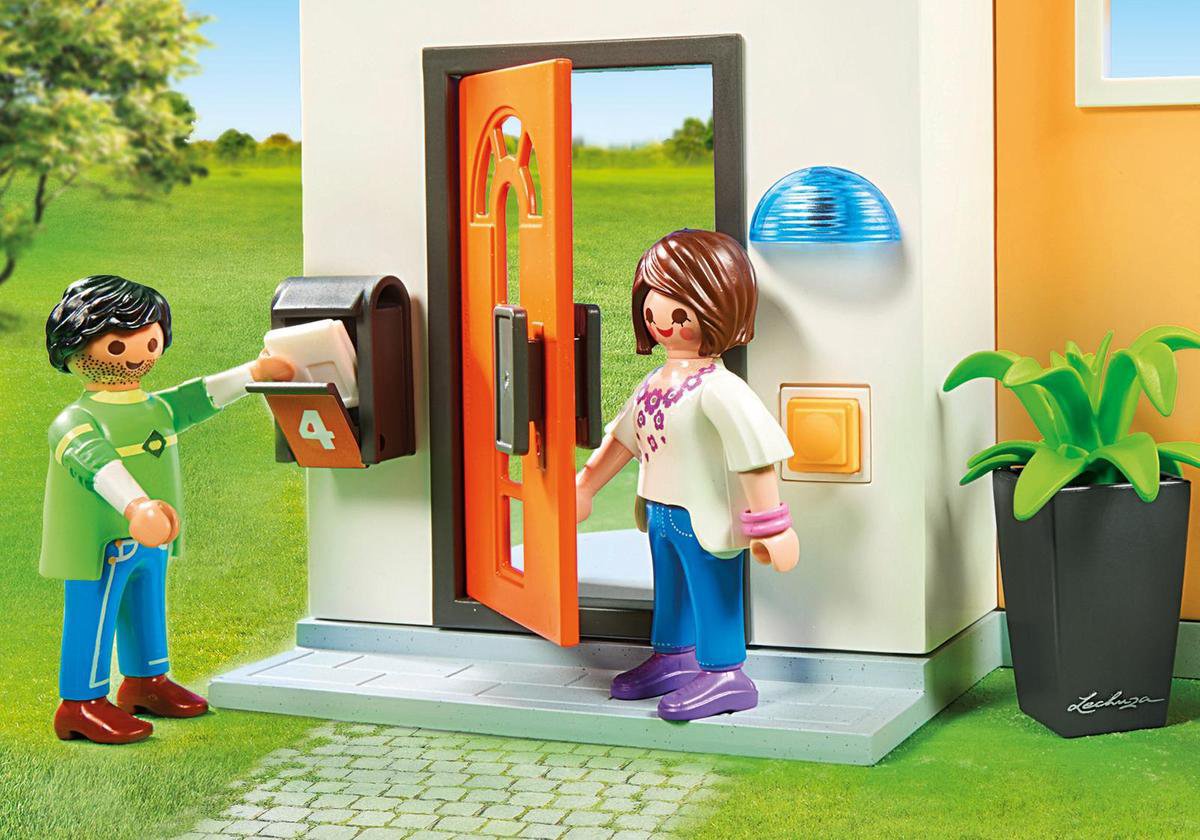 PLAYMOBIL City Life Modern Woonhuis - 9266 — afbeelding 9
