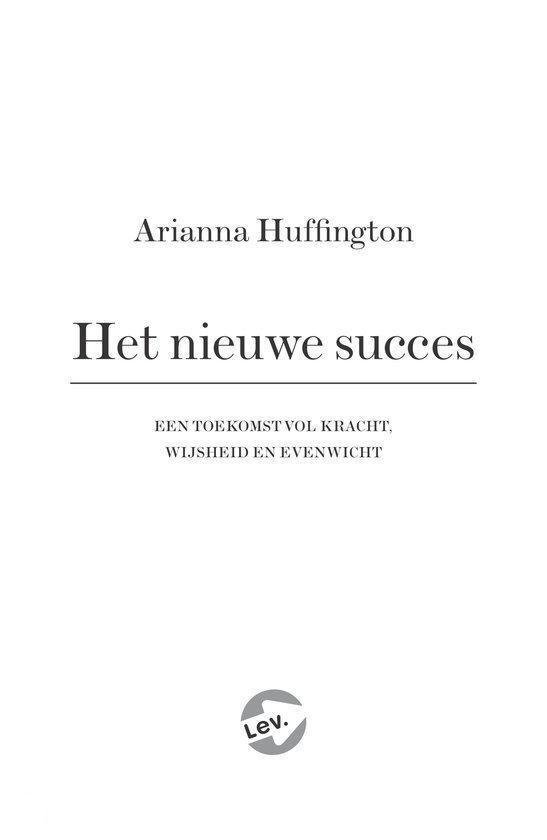 Het nieuwe succes