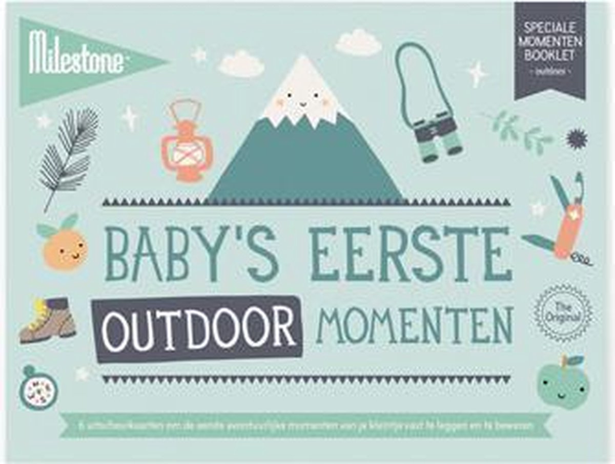 Milestone™ Special Moments Photo Booklet - Baby's eerste outdoor momenten