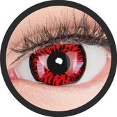 Sclera red demon lenzen 17mm