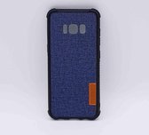 Voor Samsung Galaxy S8 – hoes, cover – TPU – Jeanslook – blauw