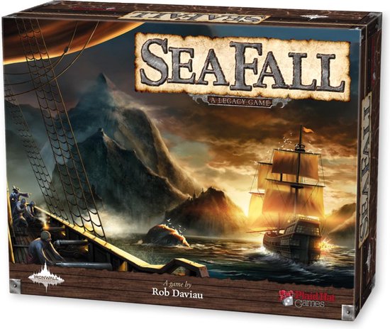 Boek: Seafall - Bordspel, geschreven door Plaid Hat Games