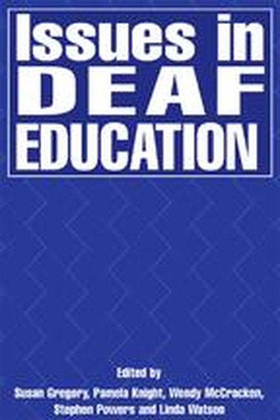 Issues in Deaf Education - cover