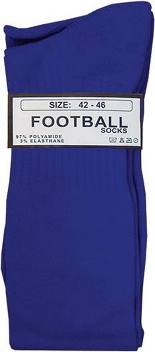 Football socks blue 42 to 46