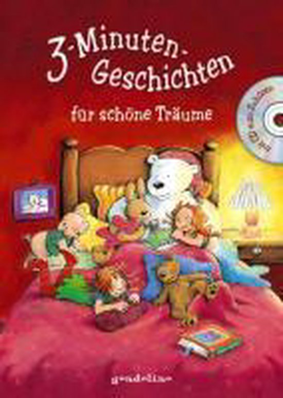 3-Minuten-Geschichten für schöne Träume m. CD - cover