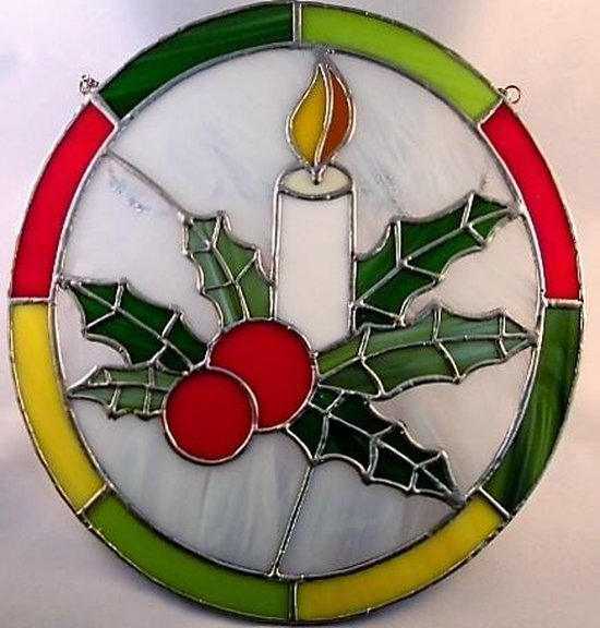 Kerst raamhanger Kaars