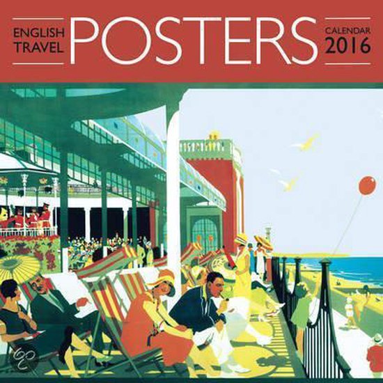 English Travel Posters Wall Calendar 2016 (Art Calendar