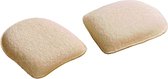 Hielbeschermers - 2 stuks - Hielkussentjes - Beige