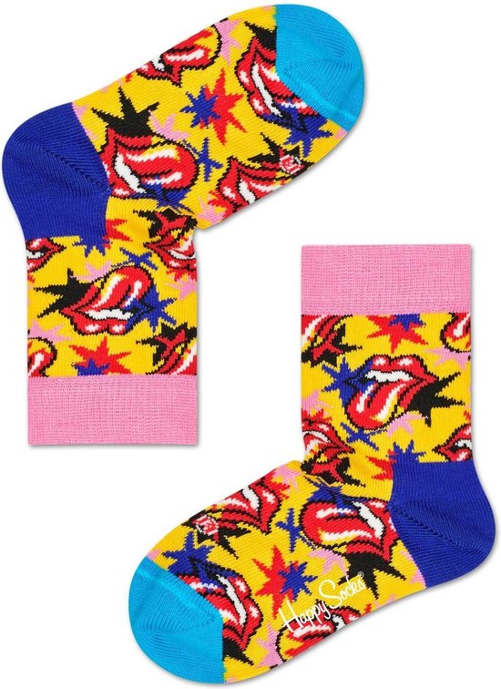 Happy Socks Kids Rolling Stones Giftbox - Maat 22-24