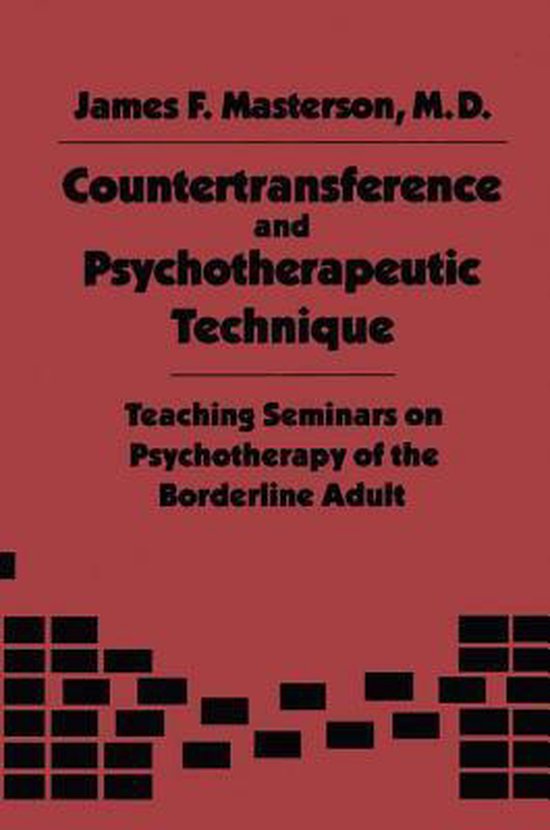Countertransference and Psychotherapeutic Technique - cover