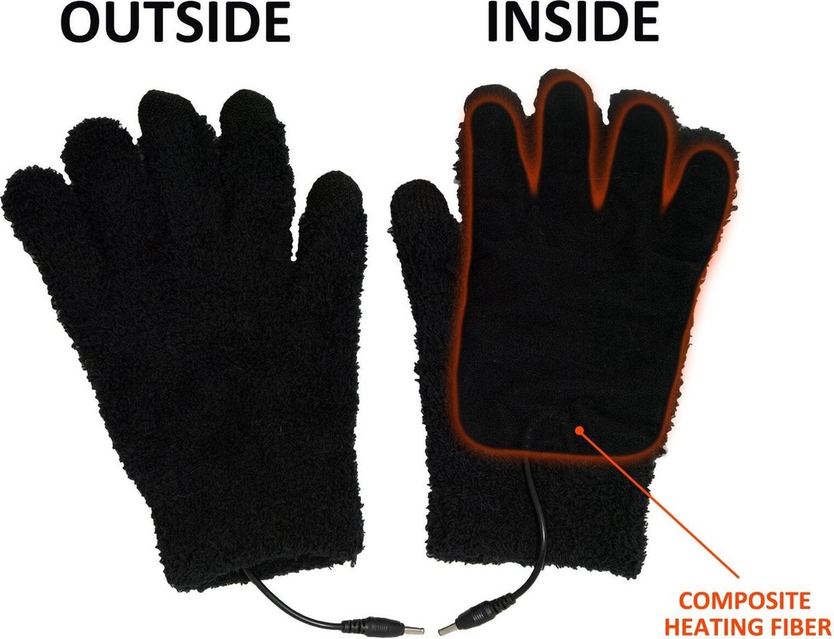 Obbomed MH-1025 Verwarmde Handschoenen Zwart