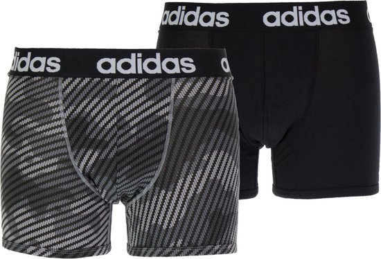 adidas Boxershort Maat XS Mannen zwart grijs wit bol