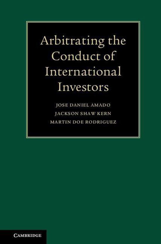 Arbitrating the Conduct of International Investors - cover