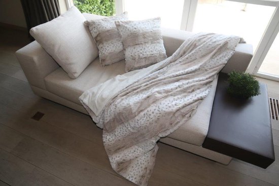 Plaid NEPBOND Microfiber grand luxe 150/200 BEIGE 580gr/m2