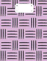 Purple Tribal Composition Notebook