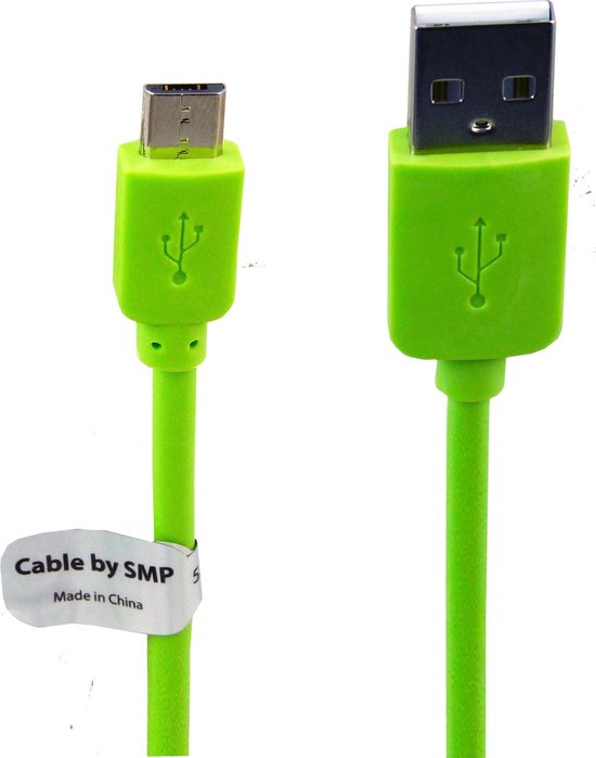 2x Kwaliteit TomTom TomTom?Rider 40 USB kabel. Oplaadkabel 1 meter groen.  Stevige... | bol.com